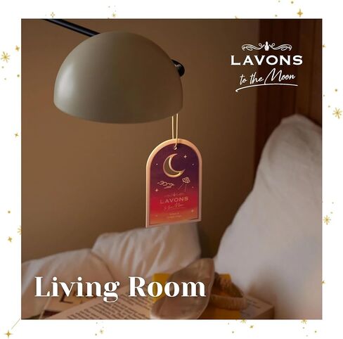 معطرات هواء غير سامة من لافونز، معطر سيارة يدوم طويلاً، معطر هواء للسيارة معلق، معطرات هواء للمساحات الصغيرة للمنزل، معطر هواء للحمام، ملحقات سيارة لطيفة من اليابان، عبوة واحدة باللون الأزرق الليلي in Kuwait