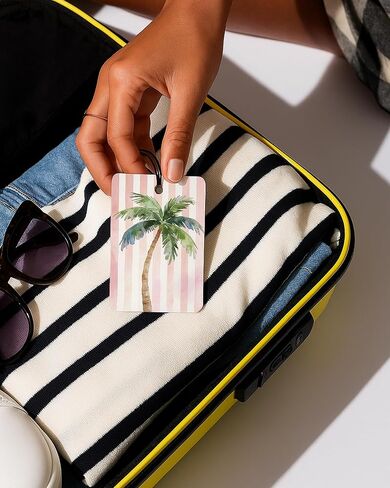Pink Coastal Beach Car Air Freshener 4 Pcs Coconut Scented, Preppy Palm Tree Sunglasses Car Accessories Mirror Decor for Women, Girly Beachy Hanging Air Freshener for Cars Closet Drawer Books in Saudi Arabia