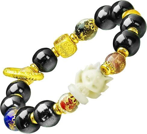 Love Attraction Bracelet for Women – Red Incense Ash Glaze Crystal Beads for Romance, Positive Energy & Inner Peace – Spiritual Gift for Her in Saudi Arabia