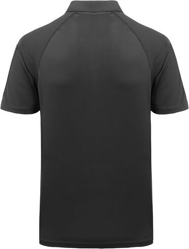 Men's Performance Polo Shirt - Moisture-Wicking Short Sleeve Top for Golf in Saudi Arabia