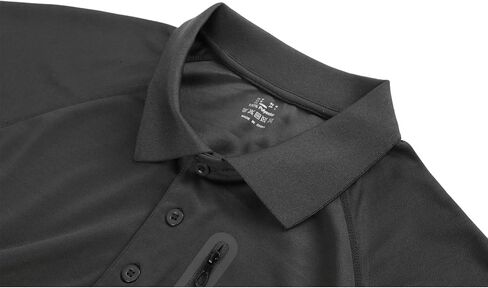Men's Performance Polo Shirt - Moisture-Wicking Short Sleeve Top for Golf in Saudi Arabia