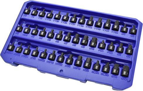 مجموعة مقابس لقم تأثير نانو 78142 42 قطعة 1/4 بوصة من Astro Tools 78142 in Kuwait