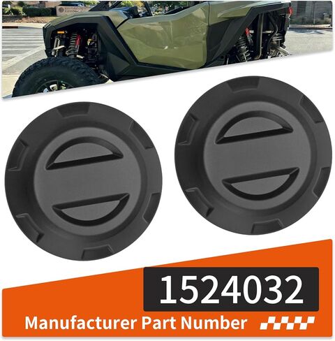 2Pcs Center Hub Wheel Cap For Polaris RZR PRO XP 4 Sport Premium Ultimate 2021-2025 1524032 in Saudi Arabia