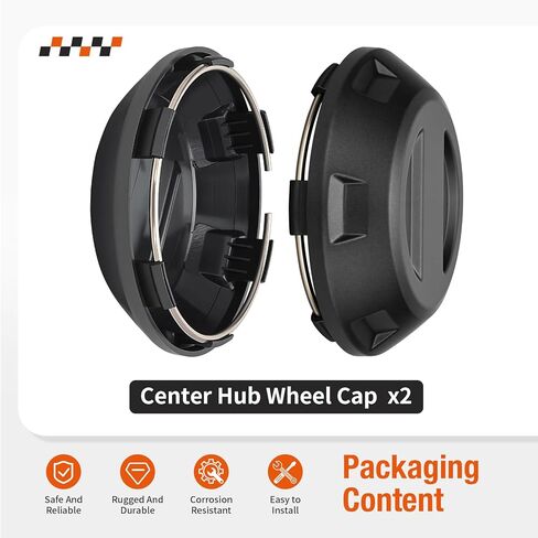 2Pcs Center Hub Wheel Cap For Polaris RZR PRO XP 4 Sport Premium Ultimate 2021-2025 1524032 in Saudi Arabia