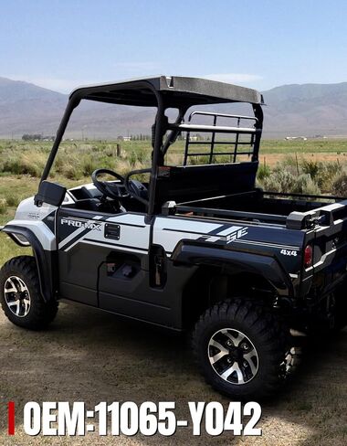 أغطية مركز محور العجلة A & UTV PRO لـ Kawasaki Mule PRO-MX EPS LE SE 2019-2025، أغطية غطاء حافة الغبار لمركز العجلة، ملحقات PP سوداء متينة، تحل محل #11065-Y042، 4 قطع in Saudi Arabia