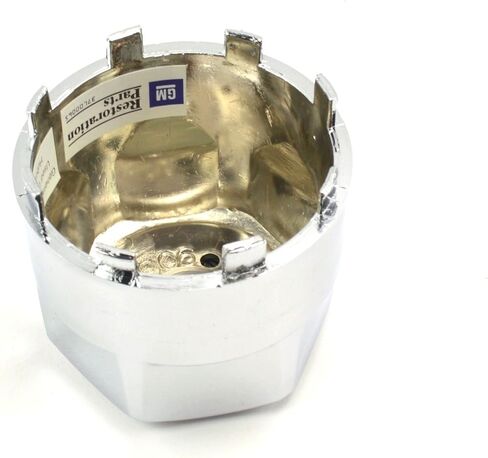 جنرال موتورز وان جديد 77-81 بونتياك فايربيرد ترانس آم تا ندفة الثلج توربو عجلة ألومنيوم كروم غطاء مركزي جولد بيرد in Kuwait