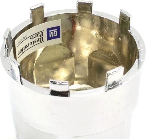 جنرال موتورز وان جديد 77-81 بونتياك فايربيرد ترانس آم تا ندفة الثلج توربو عجلة ألومنيوم كروم غطاء مركزي جولد بيرد in Kuwait