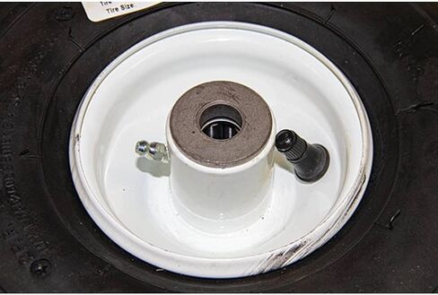 Rareelectrical New 4.10X3.50-4 Wheel Assembly By 175-658 in Saudi Arabia