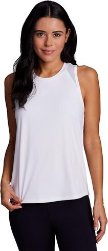 قميص RBX Active للسيدات للتمرين مع ألواح شبكية مسامية، قميص بدون أكمام للجري في صالة الألعاب الرياضية سريع الجفاف بمقاسات كبيرة in Kuwait