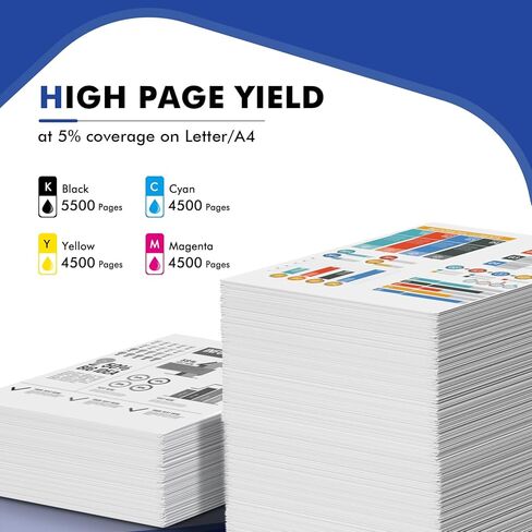 TN635 TN635XL Toner Cartridge Set MFC-L8930CDW Compatible for Brother TN635XXL TN 635XL 635 TN-635XL MFC-L8730CDW HL-L8430CDW HL-L8570CDW MFC-L8970CDW HL-L8430CDWT MFC-EX575 Printer High Yield 4 Pack in Kuwait