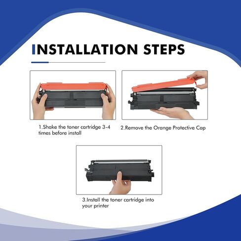 TN635 TN635XL Toner Cartridge Set MFC-L8930CDW Compatible for Brother TN635XXL TN 635XL 635 TN-635XL MFC-L8730CDW HL-L8430CDW HL-L8570CDW MFC-L8970CDW HL-L8430CDWT MFC-EX575 Printer High Yield 4 Pack in Kuwait