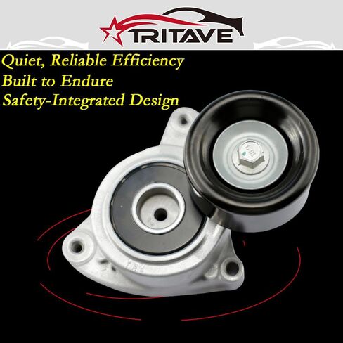 مجموعة شداد الحزام مع بكرة متوافقة مع Honda Accord 2003-2007، Civic 2006-2015، CR-V، Element، متوافقة مع Acura TSX، CSX، RDX، ILX، OE# 31170RAAA01، 31170PNA023 in Kuwait