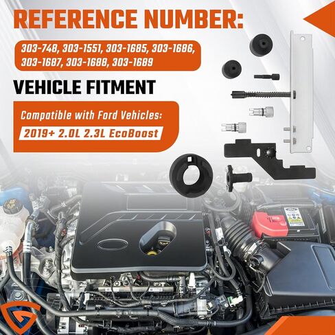 عمود الحدبات عقد محاذاة توقيت عدة العمود المرفقي المثبط حامل التوازن رمح التحميل المسبق أداة VCT الملف اللولبي ختم المثبت متوافق مع فورد 2.0 2.3 303-1551 303-1685 303-1686 303-1687 303-1688 303-1689 in Kuwait