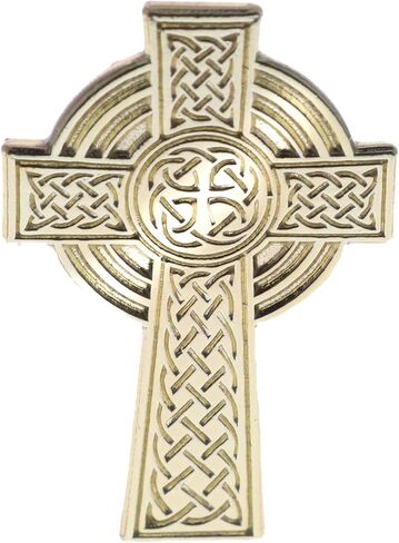 Celtic High Cross Hat Or Lapel Pin PMS926 F4D9L in Kuwait