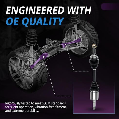 Front Left CV Axle for 2007-2015 Lincoln MKX, 2007-2014 Ford Edge 2008 2009 2010 2011 2012 2013 2014 Shaft Assembly Replacement Driver Side 66-2188 in Saudi Arabia