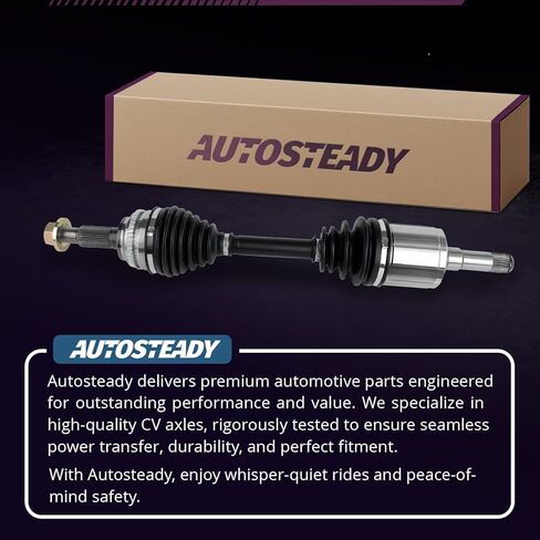 Front Left CV Axle for 2007-2015 Lincoln MKX, 2007-2014 Ford Edge 2008 2009 2010 2011 2012 2013 2014 Shaft Assembly Replacement Driver Side 66-2188 in Saudi Arabia