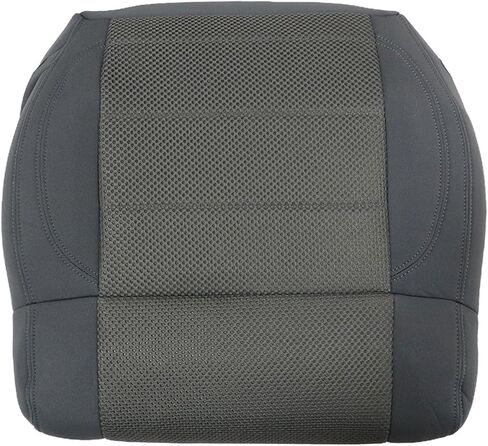 NLQR Front Driver Side Bottom Replacement Cloth Seat Cover E5DD Gray Compatible with Jeep Wrangler Sahara Rubicon 2008 2009 2010 2011 2012 in Saudi Arabia