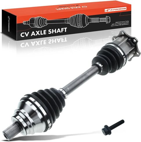 A-Premium CV Axle Shaft Assembly Compatible with Volkswagen Passat 2012 2013 2014 2015, L4 2.0L, Automatic Dual Clutch Transmission, Front Left Driver Side, Replace# 66-7516, 561407271R in Saudi Arabia