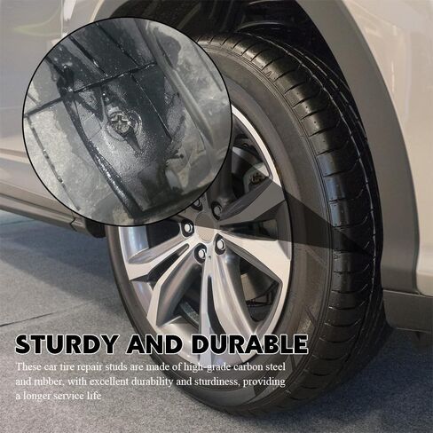 100 قطعة من الأظافر المطاطية لإصلاح الإطارات، براغي إصلاح الإطارات، مجموعات إصلاح الإطارات الفراغية، أظافر مطاطية حلزونية، سدادات إطارات سريعة للخدمة الذاتية، مسمار إصلاح الإطارات للسيارة والدراجات النارية وإصلاح ثقب إطارات الجرارات in Kuwait