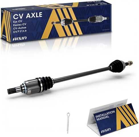 AISIN CVAN-01830 Front Passenger CV Axle Shaft Assembly - Compatible with Nissan Versa 2009-2011 - Automatic Transmission (AT) in Saudi Arabia