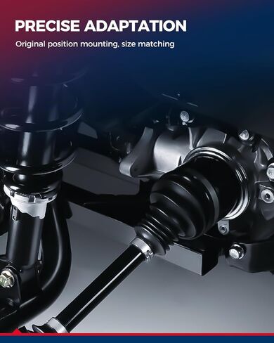KAX CV Axle Front Fit for Honda TRX450FM FourTrax Foreman S 1998-2004, Honda TRX450FE FourTrax Foreman ES 1998-2004, Drive Shaft 17.7in 19.3in 2PCS in Saudi Arabia