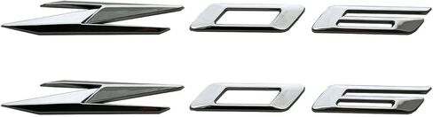 2pcs New Z06 Bodyside Emblems 3D Badge Replacement for 2023-2024 Corvette C8 Z06 85623536 Origianl Size (Black) in Saudi Arabia