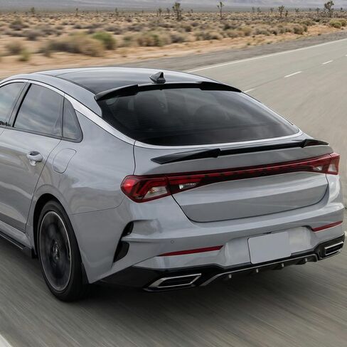 Roof Spoiler Compatible with KIA K5 2026 2025 2024 2023 2022 2021 EX/LX/LXS/GT/GT-Line Rear Roof Spoiler Tail Wing(Glossy Black) in Saudi Arabia