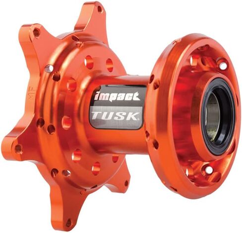 Tusk Impact Motorcycle Hub - Front Orange Compatible with KTM 250 SX 2003-2014/200 XC-W 2006-2015/250 XC-W 2008-2015 in Saudi Arabia