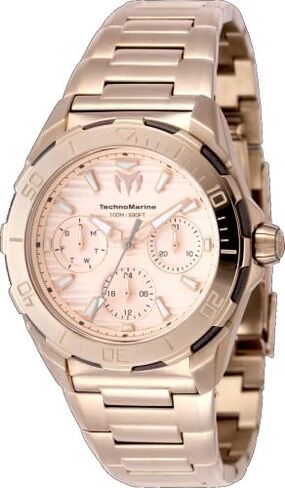 TechnoMarine Seven SEAS Lady 36mm Stainless Steel Rose Gold Rose Gold dial VH63 Quartz in Saudi Arabia