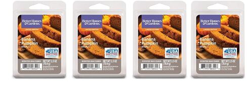 Better Homes & Gardens Banana Pumpkin Bread Wax Cubes, 2.5 OZ - 4 PK in Saudi Arabia