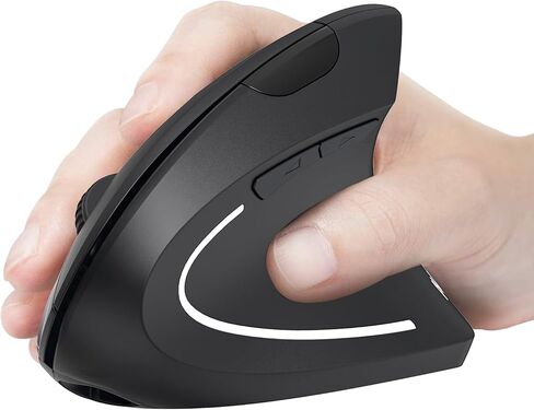 AVMTOM Wireless Mouse Wireless Gaming Mouse Rechargeable PC Mouse with RGB Backlit 6 Buttons Adjustable DPI Ergonomic for Laptop, PC, Computer, Desktop, Notebook etc Gaming Mouse Wireless （White） in Saudi Arabia