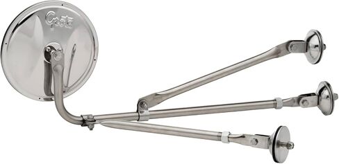 Grote 28443 Conventional Fender Mount Mirrors, Stainless Steel Assembly W/Mirror in Saudi Arabia