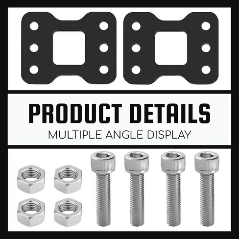 2" Front Fender Lift Bracket Adjustable Front Fender Lift for 16"-20" Wheel Compatible with Harley Sportster Iron 883 1200 Forty Eight XL1200X Seventy Two 2003-2020, Replacement for 59712-07A in Kuwait