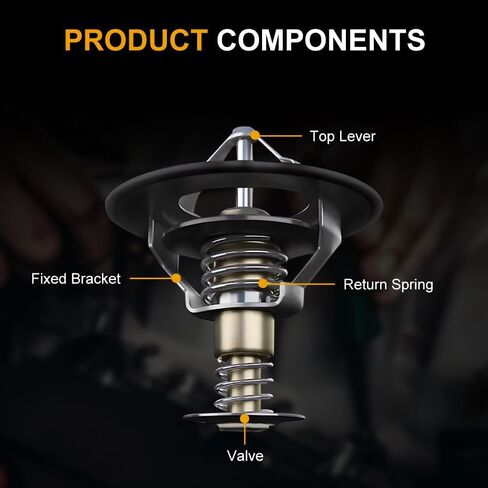 ROADFAR Engine Coolant Thermostat 902-817 11537586885 Fit For BMW 545i 550i 645Ci 740i 745i 745Li 750i 750Li 760i 760Li X5 X6 Thermostat Housing Assembly in Saudi Arabia