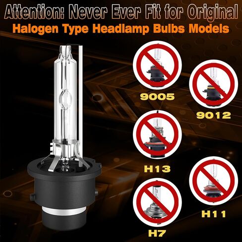 for Lexus ES350 IS350 LS460 HID Xenon Headlight Bulbs Low Beam D4S 2007 2008 2009 2010 2011 2012 2013 2014 2015, 6000K Lights 90981-20024 OEM D4SC1 Projector Bi-Xenon, Not for Halogen, 2 Pack in Saudi Arabia