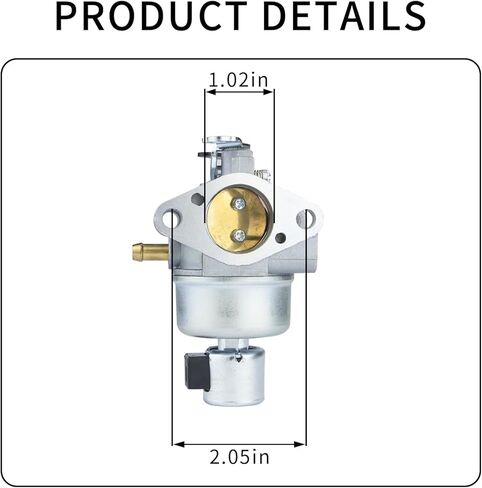 YTH20K46 المكربن ​​لHusqvarna YTH21K46 YTH20F42T YTA1842 46 بوصة جرار العشب، متوافق مع محرك Kohler Courage 20HP 21HP، استبدال الكربوهيدرات لجزازة العشب ونماذج الجرارات in Saudi Arabia