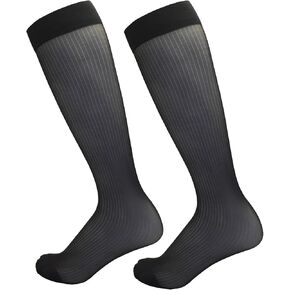 Men's Ultra Thin Business Dress Socks - 93% Nylon with Reinforced Toe - Moisture Wicking in Saudi Arabia