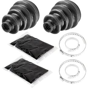 Caltric 2 Front Axle Inner CV Boot Kit Compatible with Polaris Magnum 330 4x4 2005-2006/2202826 in Kuwait