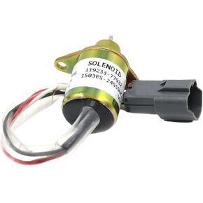 12V صمام الملف اللولبي لإيقاف الوقود 119233-77932 1503ES-12S5SUC12S لـ R55-5 R60-5 in Kuwait