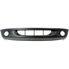 Bumper Cover 2pcs Front Lower Primed Plastic Fog Lamp Holes w/o Park Assist Sensor Cut-out for Dodge for Dakota Base/SLT/Sport 1997-R/T 1998-2000 CH1000248 13399653 in Kuwait