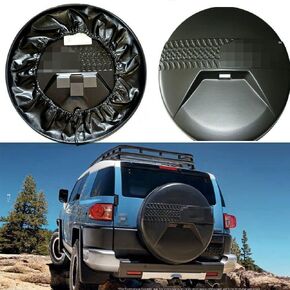 يناسب 2007-2022 Toyota FJ Cruiser غطاء الإطار الاحتياطي مجموعة الغلاف الصلب المجددة in Kuwait
