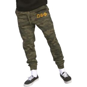 Omega Psi Phi Camo Fleece Pants in Kuwait