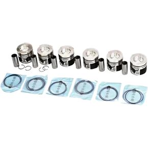 6-Piece Piston Ring Set for A6 C6 3.0 TDI BMK Diesel Engine in Kuwait