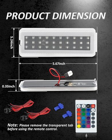 مصابيح باب LED من Bestview RGB متوافقة مع Ford F250 F350 F450 F550 SuperDuty 1999-2007/Excursion 2000-2005، مجموعة مصابيح لوحة الباب الداخلية ذات 16 لونًا مكونة من قطعتين in Saudi Arabia