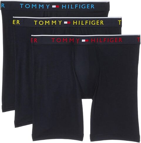 Tommy Hilfiger Mens Smooth Stretch 3-Pack Boxer Brief in Saudi Arabia