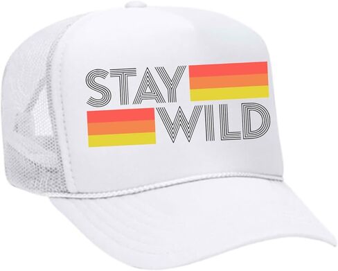 Stay Wild Trucker Hat in Saudi Arabia