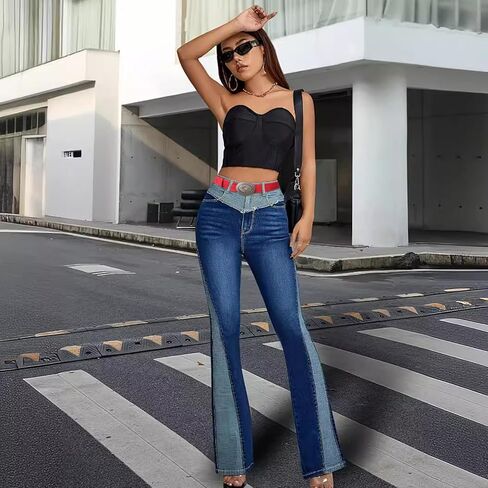 Red Leather Belt for Women, Western Cowgirls Belts Ladies Y2K Country Waist Belt for Pants Jeans Dress Cowboy Cowgirls Belt in Kuwait