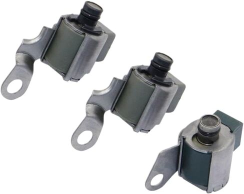 Transmission Solenoid Kit Compatible with A340E A340F AW4 A340 Transmissions – Includes Shift and TCC Solenoids – Replaces Part Numbers 8995697955 8542022080 3525050030 8542030110 in Kuwait