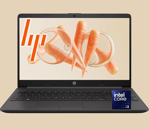 HP 14 inch Laptop, HD Display, AMD Athlon Gold 7220U, 4 GB RAM, 128 GB SSD, AMD Radeon Graphics, Windows 11 Home in S Mode, 14-em0010nr (2023),Silver in Saudi Arabia