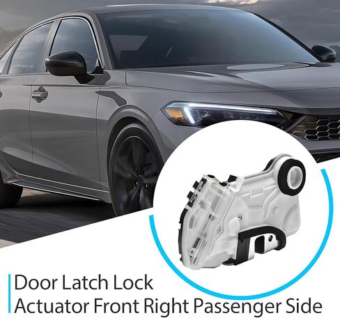 Door Latch Lock Actuator Front Right Passenger Side Fits for Honda Civic 2022-2025 Accord 2018-2025 Replace 72110-TVA-A01 72110-TVA-A02 in Saudi Arabia